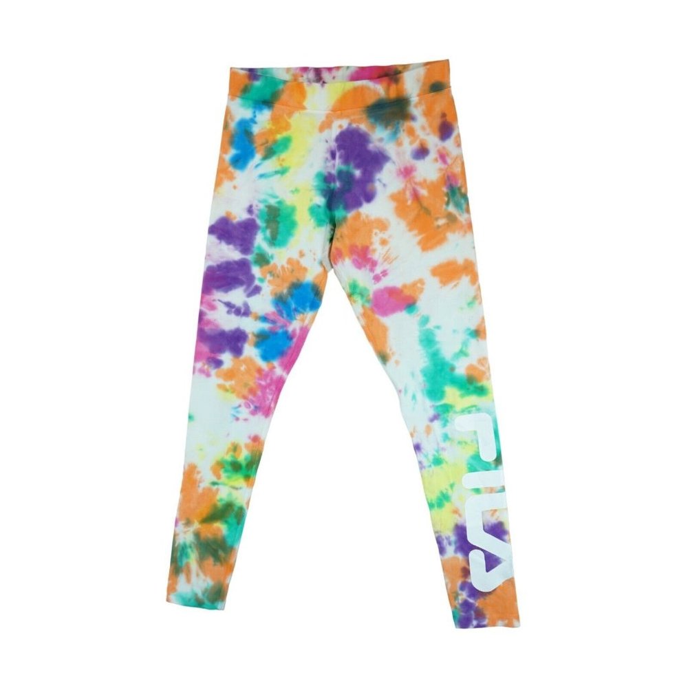 Fila Sport Running Leggings Multicolor Tie Dye Womens Size Medium M‎
